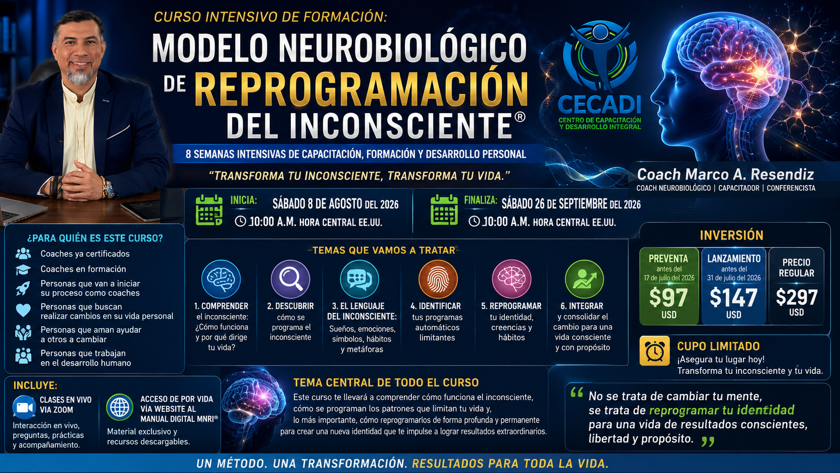 MODELO NEUROBIOLÓGICO DE REPROGRAMACIÓN DEL INCONSCIENTE